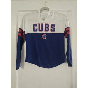 MLB‎ Genuine Merchandise Chicago Cubs Pullover Hoodie Boy's Size M 10/12